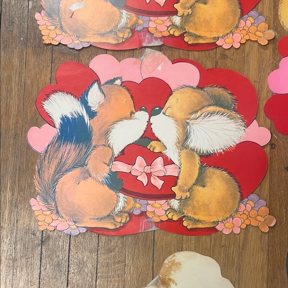 Vintage Animal and Child Valentine decorations - Picture 9 of 17